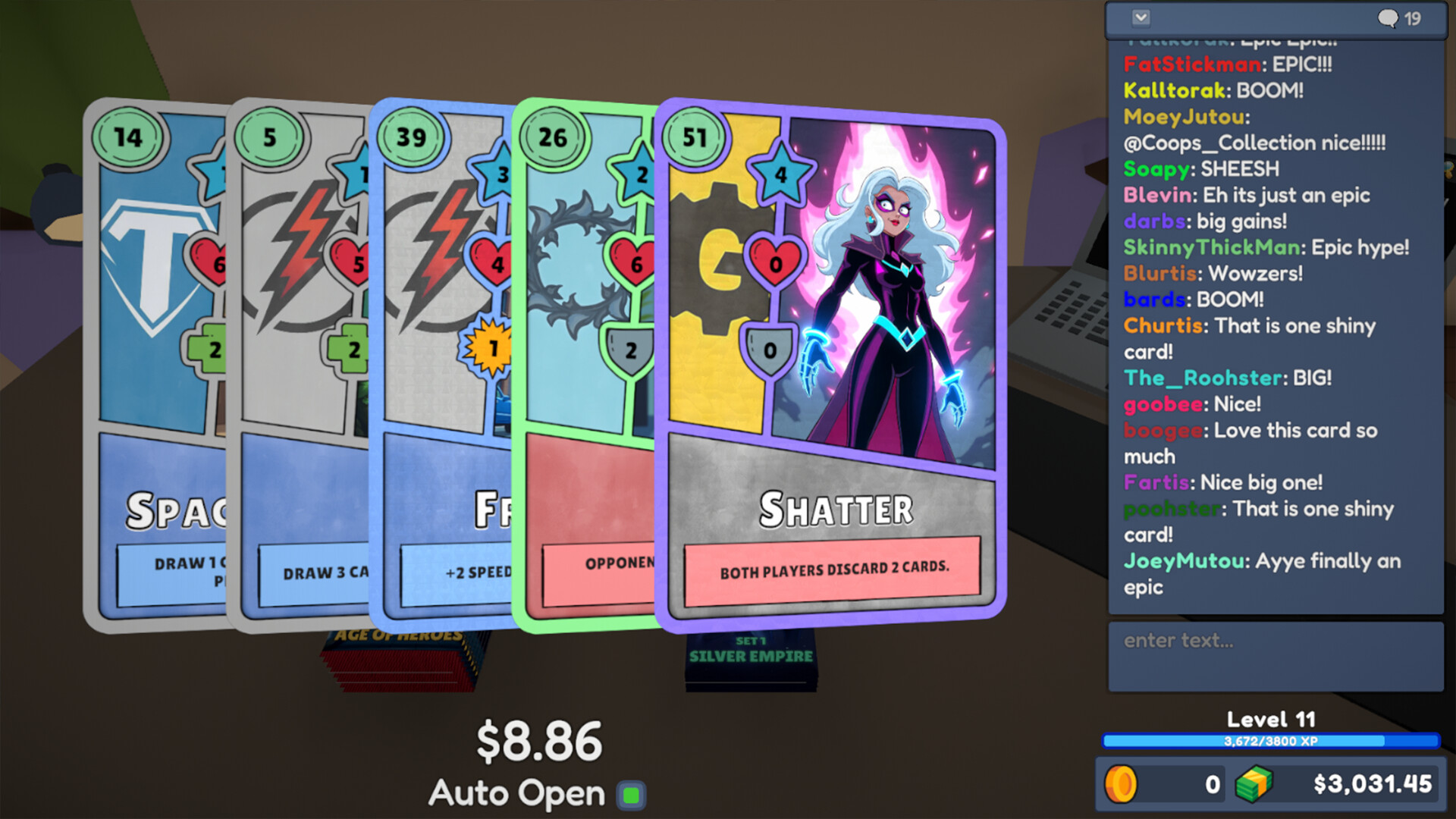 Card Collection Simulator Screenshot 0