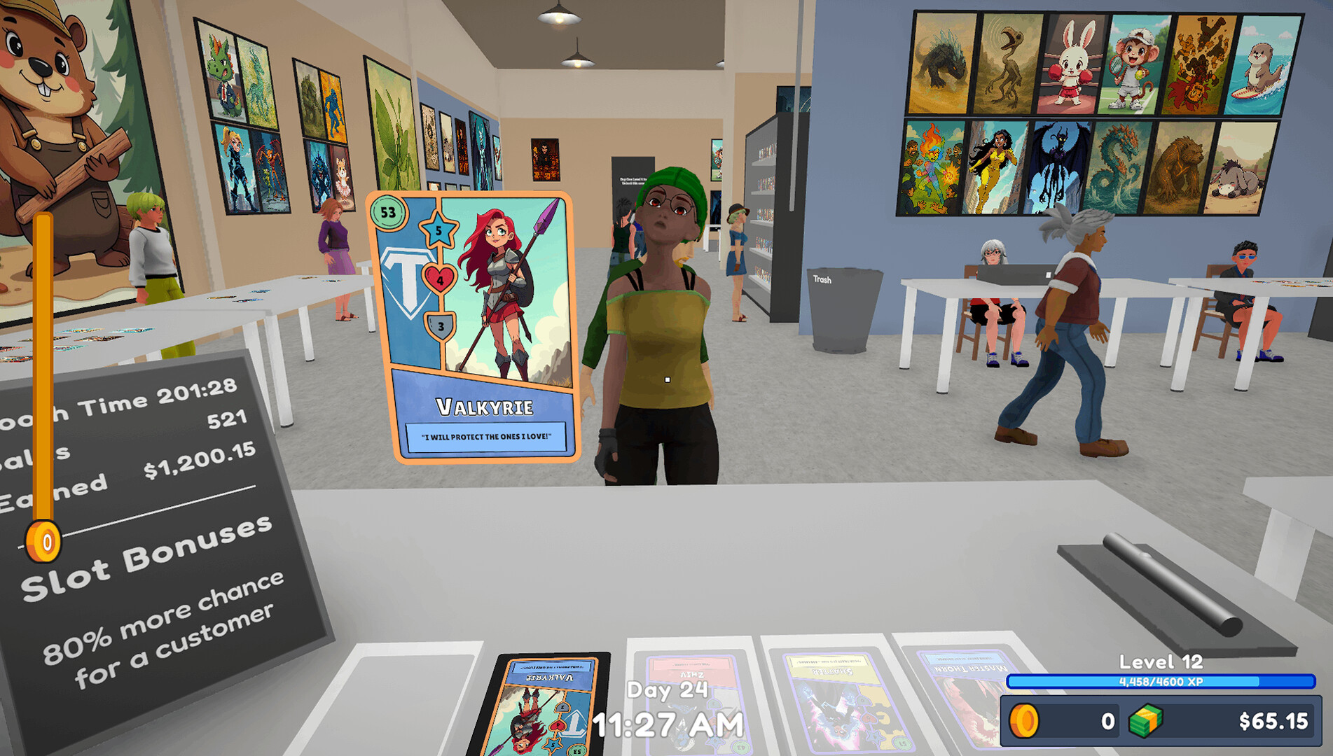 Card Collection Simulator Screenshot 2