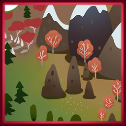 Explore the mountains icon