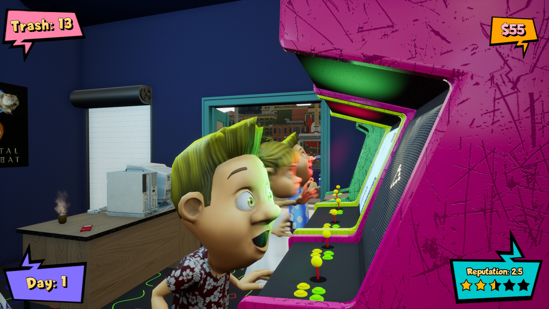 Arcade Shop Simulator Screenshot 0