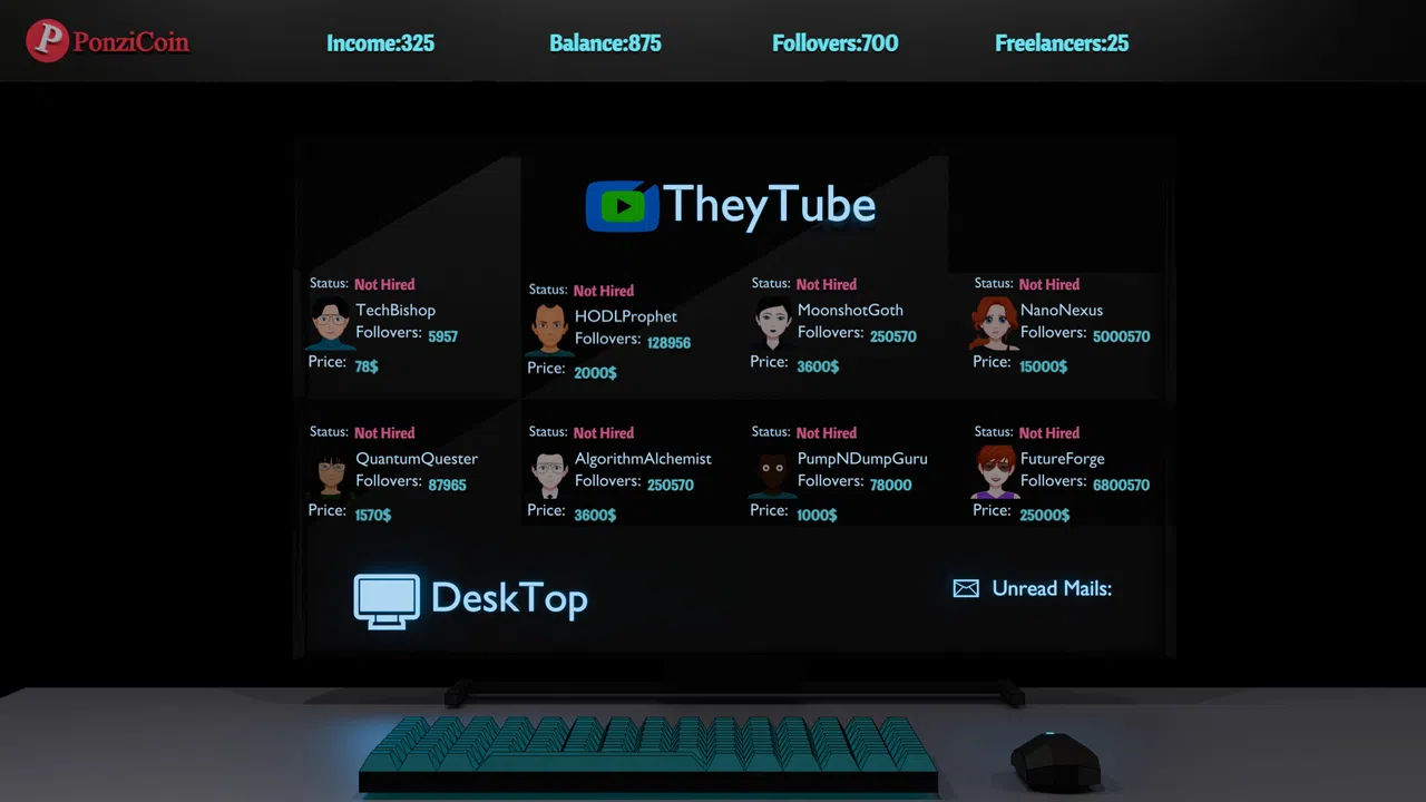 Fake Tech Tycoon Screenshot 1