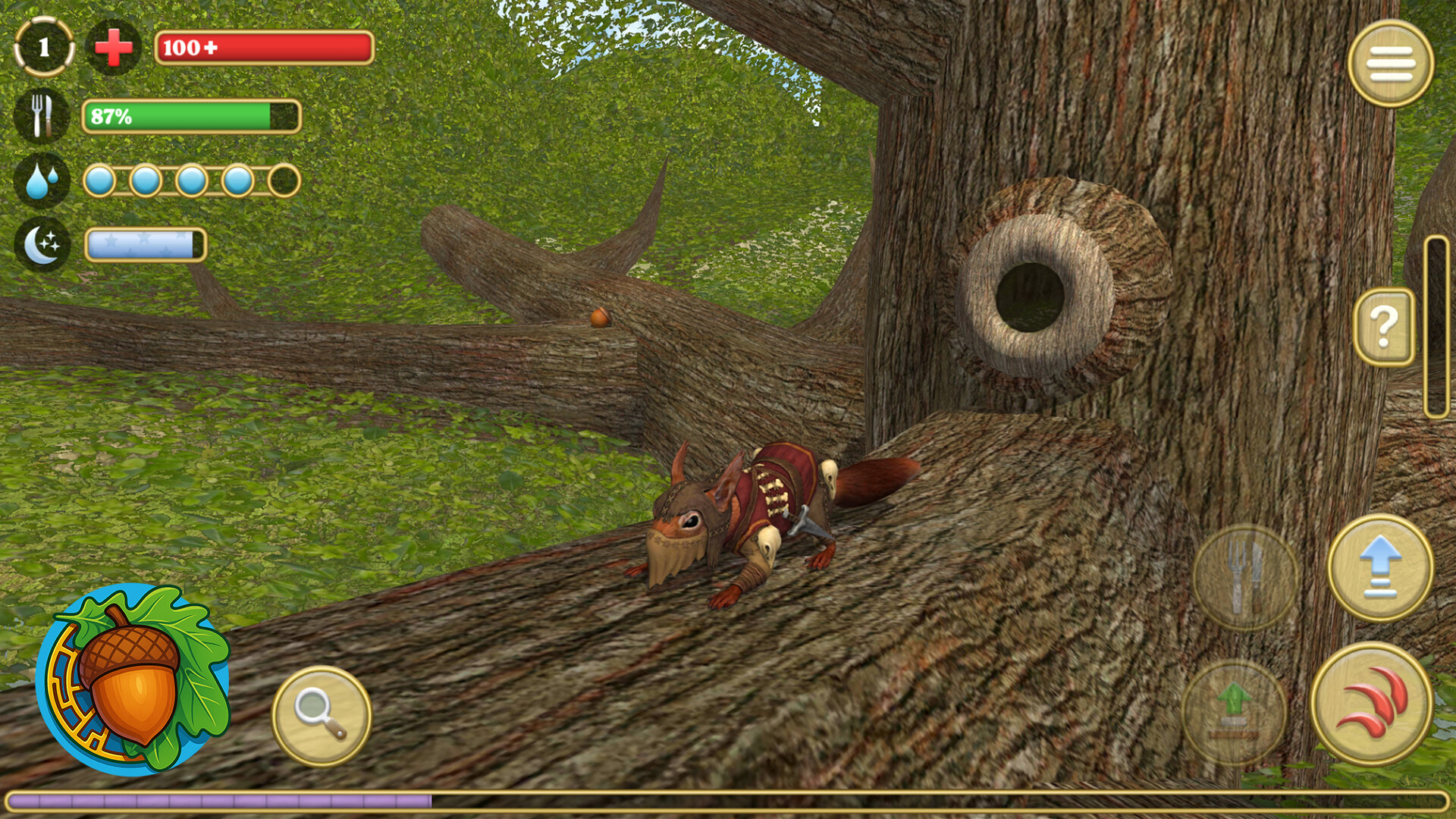 Squirrel Simulator Screenshot 2