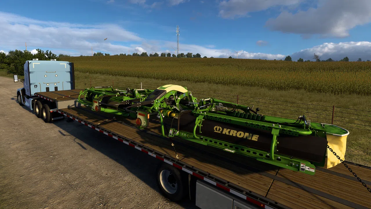 American Truck Simulator - KRONE Agriculture Equipment Screenshot 6