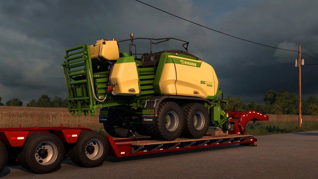 American Truck Simulator - KRONE Agriculture Equipment Screenshot 3