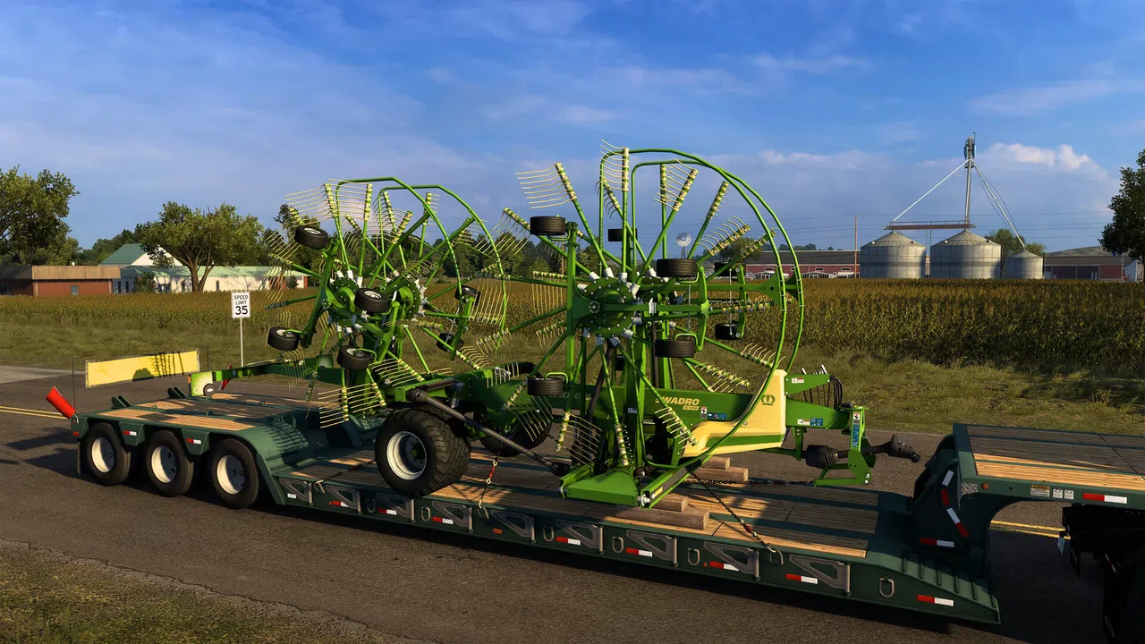American Truck Simulator - KRONE Agriculture Equipment Screenshot 12