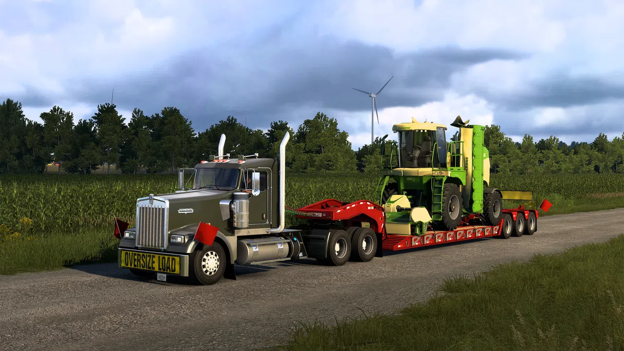 American Truck Simulator - KRONE Agriculture Equipment Screenshot 8