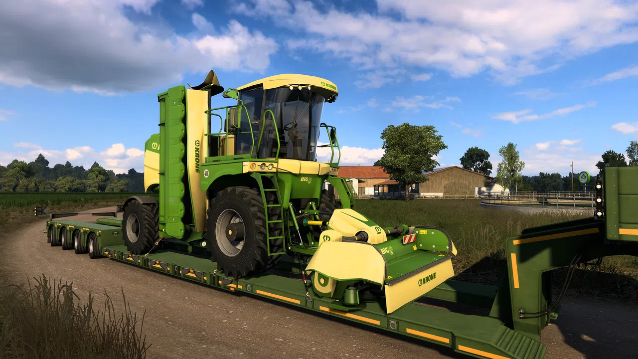 Euro Truck Simulator 2 - KRONE Agriculture Equipment Screenshot 7
