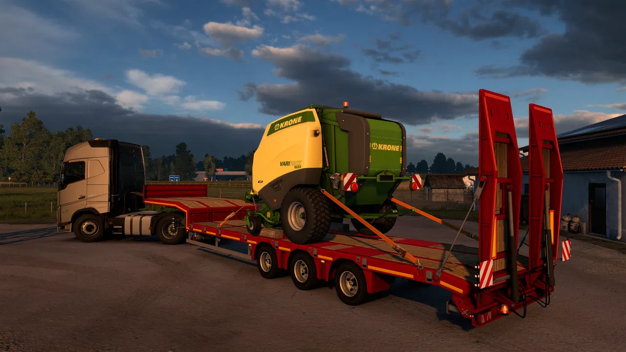 Euro Truck Simulator 2 - KRONE Agriculture Equipment Screenshot 3