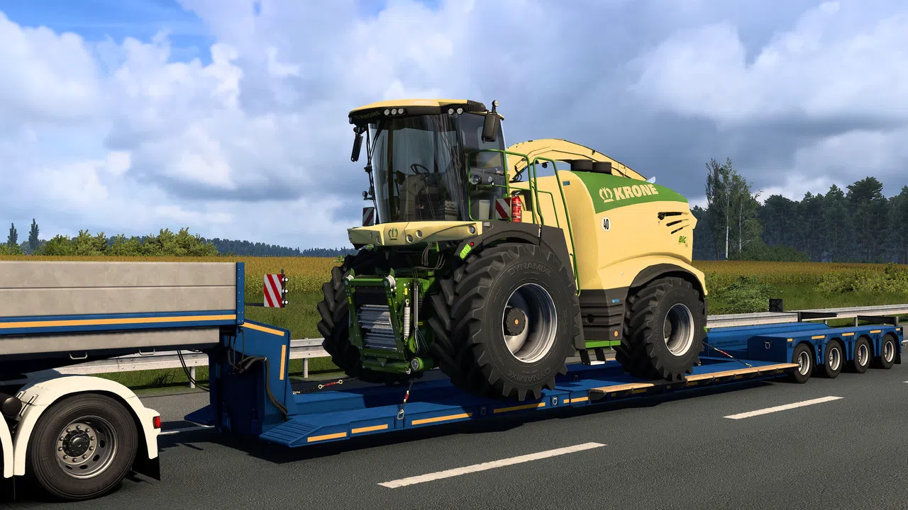 Euro Truck Simulator 2 - KRONE Agriculture Equipment Screenshot 4