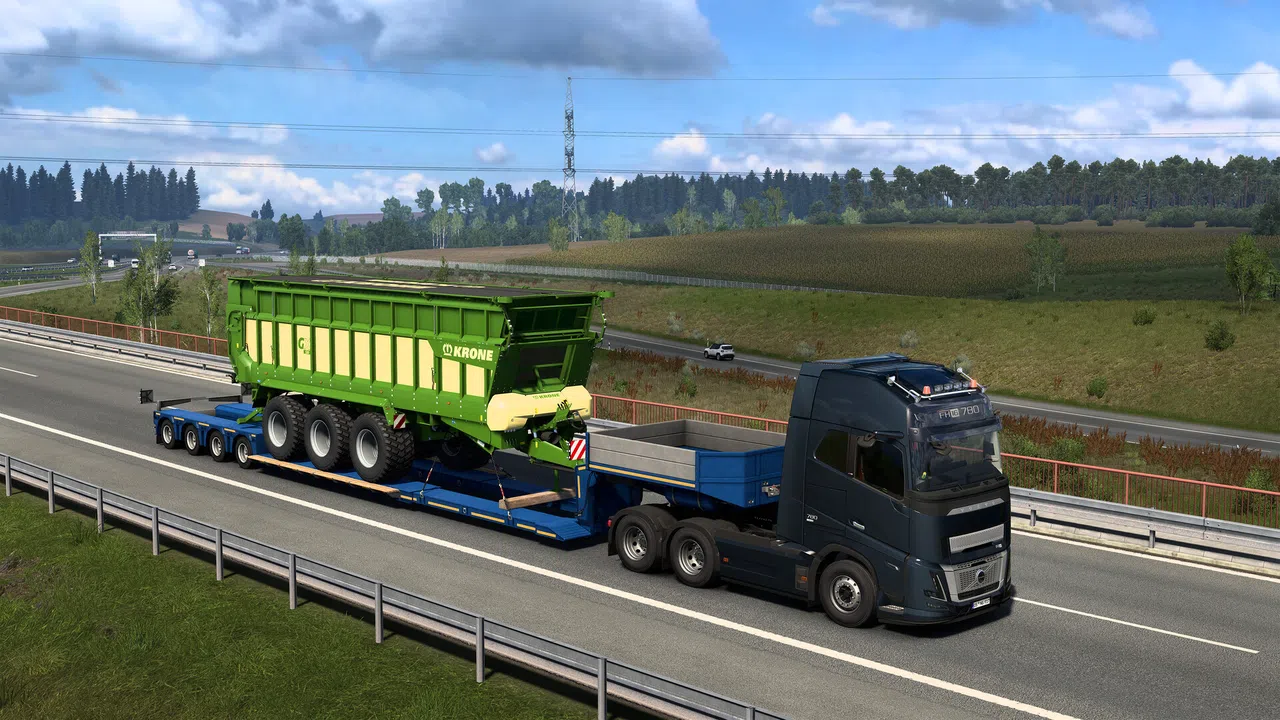 Euro Truck Simulator 2 - KRONE Agriculture Equipment Screenshot 0