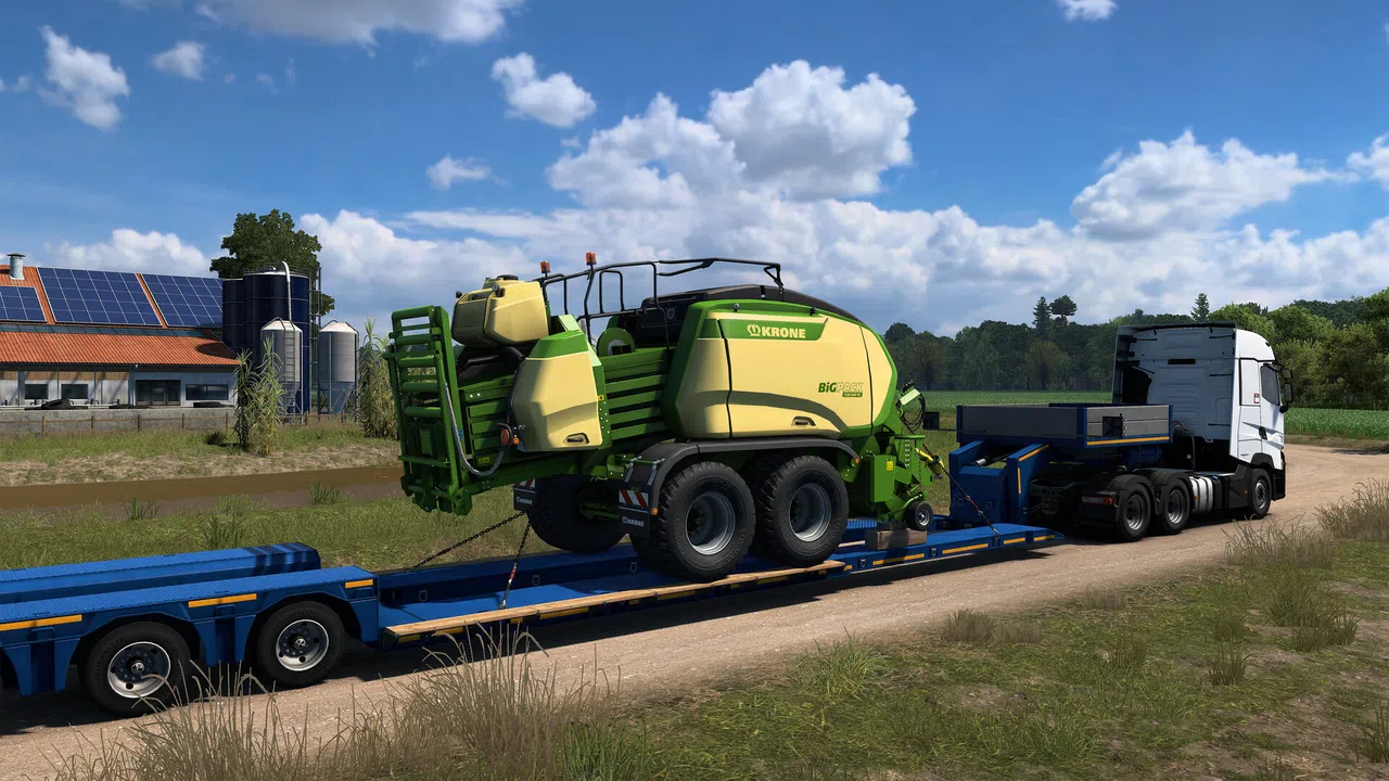 Euro Truck Simulator 2 - KRONE Agriculture Equipment Screenshot 1