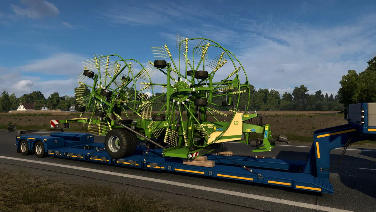 Euro Truck Simulator 2 - KRONE Agriculture Equipment Screenshot 2