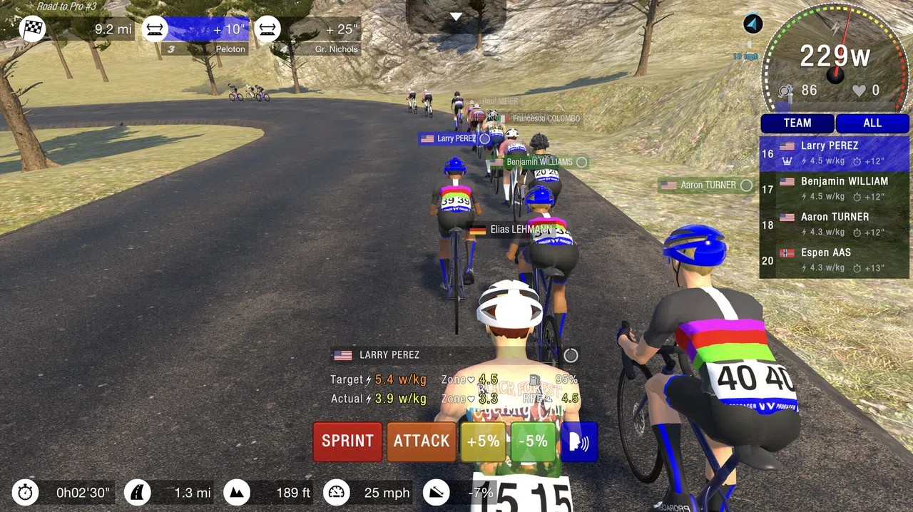 Velo Pro Racer Screenshot 1