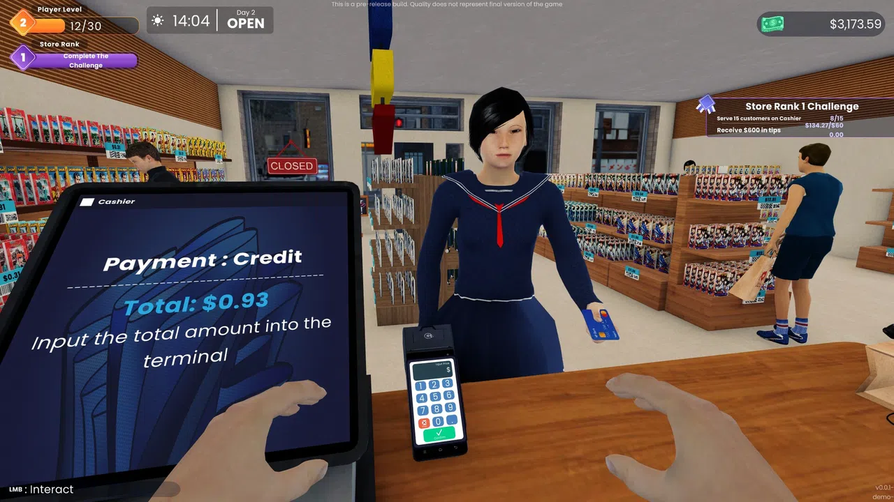 Comic Book Store Simulator Demo Screenshot 1