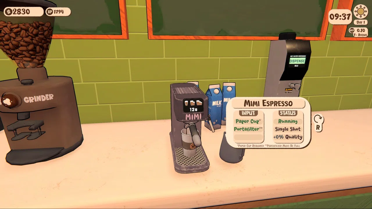 Coffie Simulator - Prologue Screenshot 1