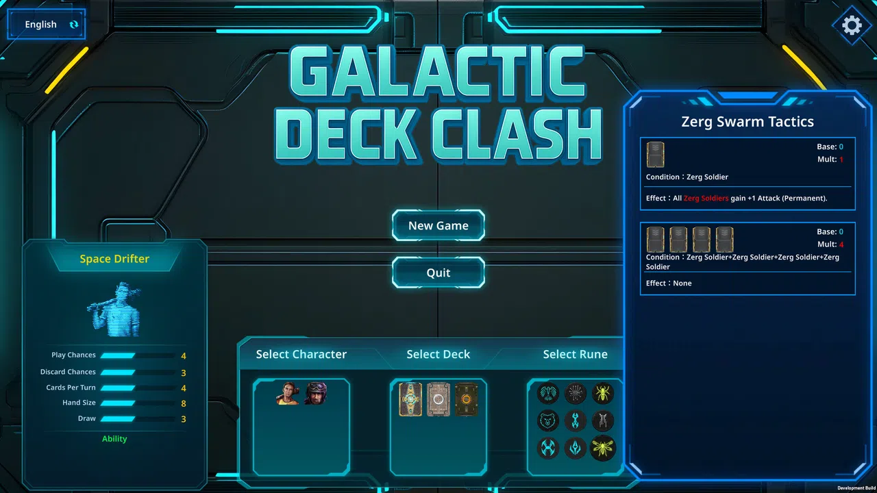 Galactic Deck Clash Demo Screenshot 5