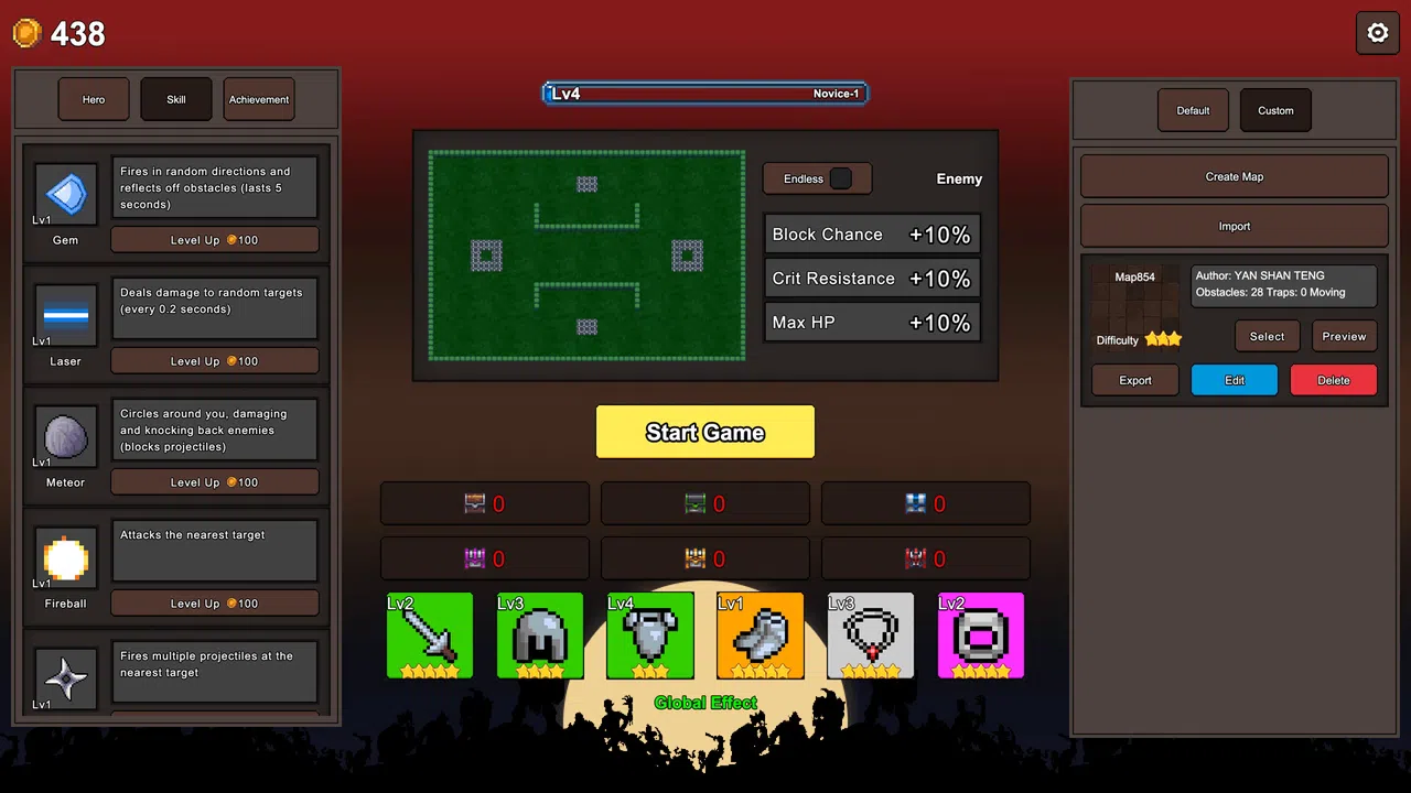 Secret Heroes-Survivor Roguelike Screenshot 2
