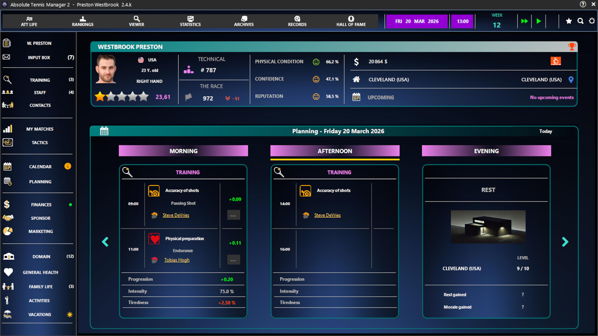 Absolute Tennis Manager 2 Screenshot 7