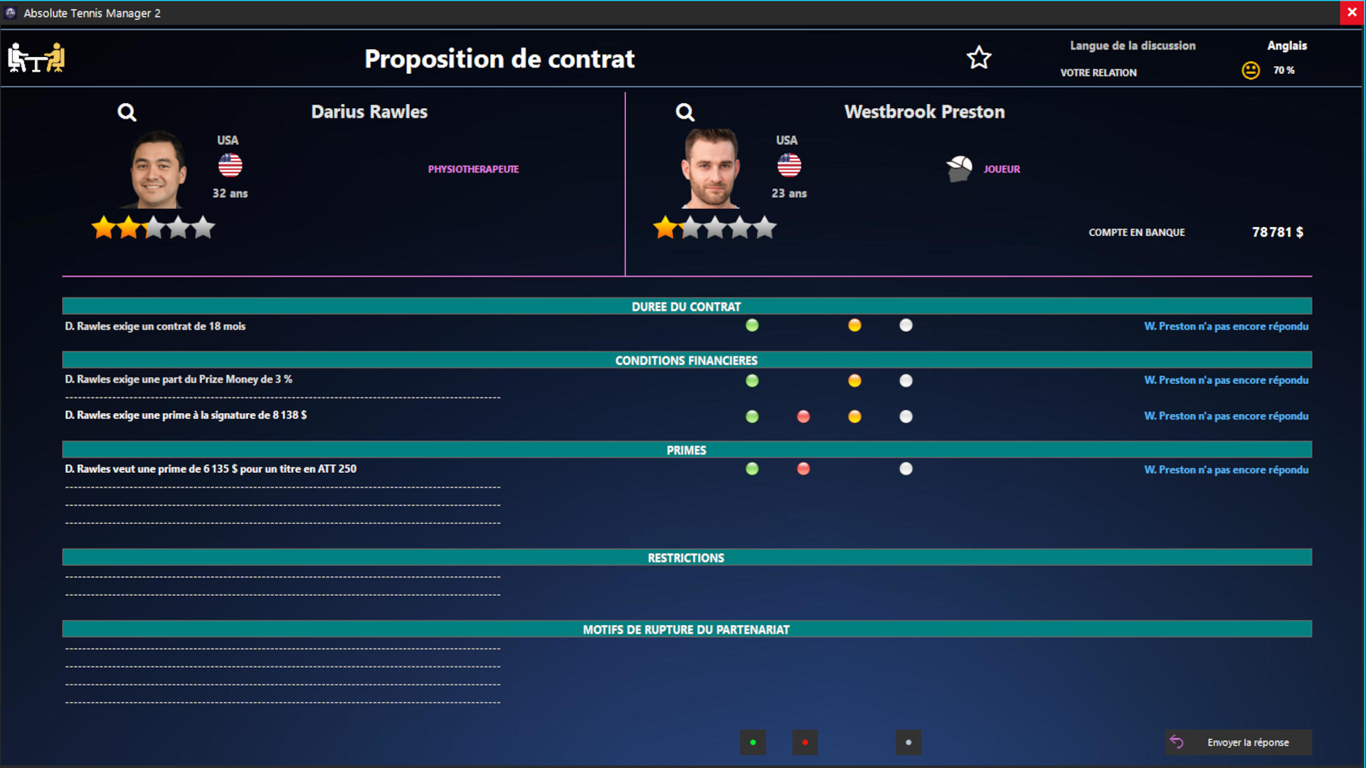 Absolute Tennis Manager 2 Screenshot 4