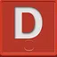 D icon