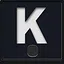 K+ icon