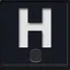 H+ icon