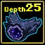 Max Depth 25 icon