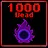1000 Deaths after 1+ minute survival