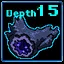 Max Depth 15 icon