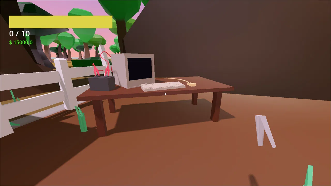 Cutting Grass with Nail Clippers the game Screenshot 2