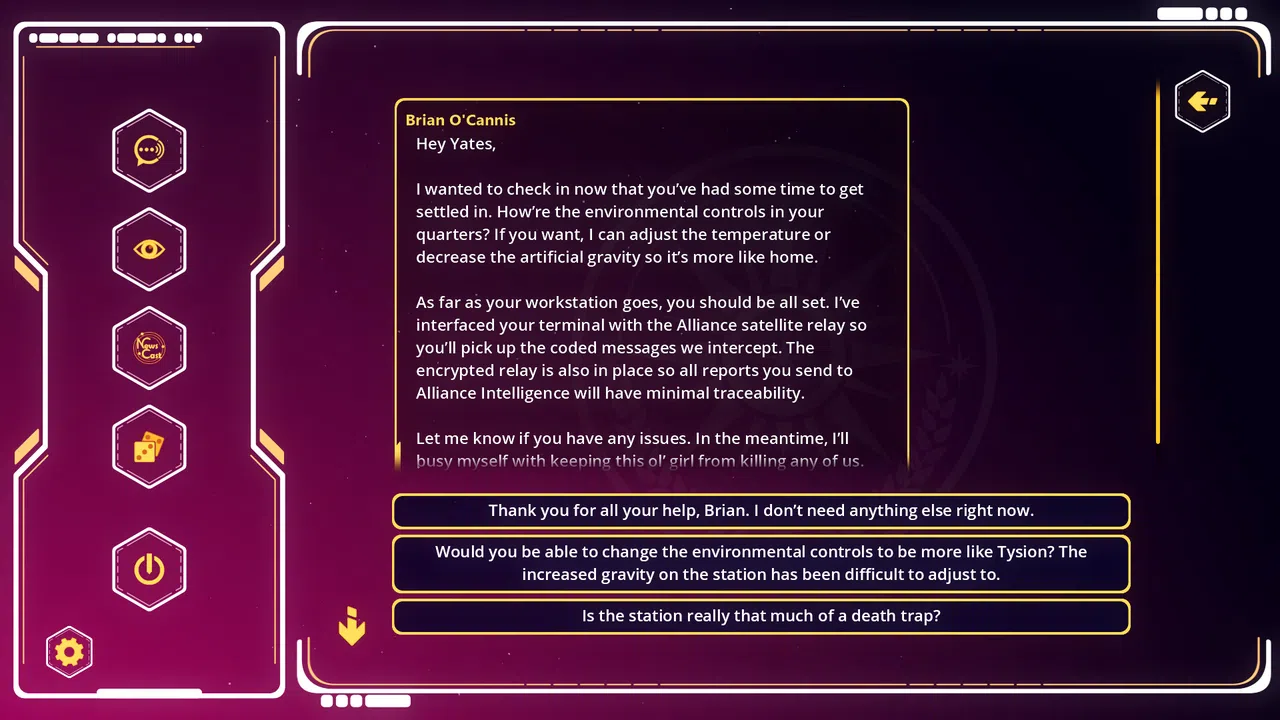 Orbital Abyss: Cipher Division Screenshot 4