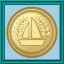 Your First Learn Yachting Gold Medal icon