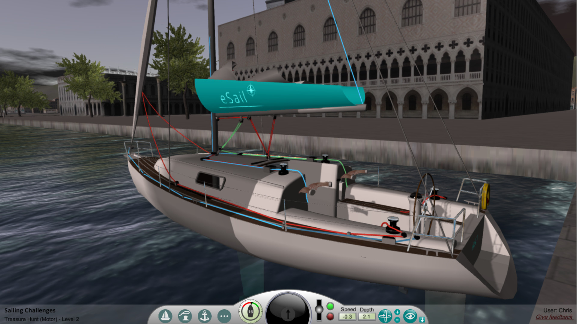eSail Sailing Simulator Screenshot 3