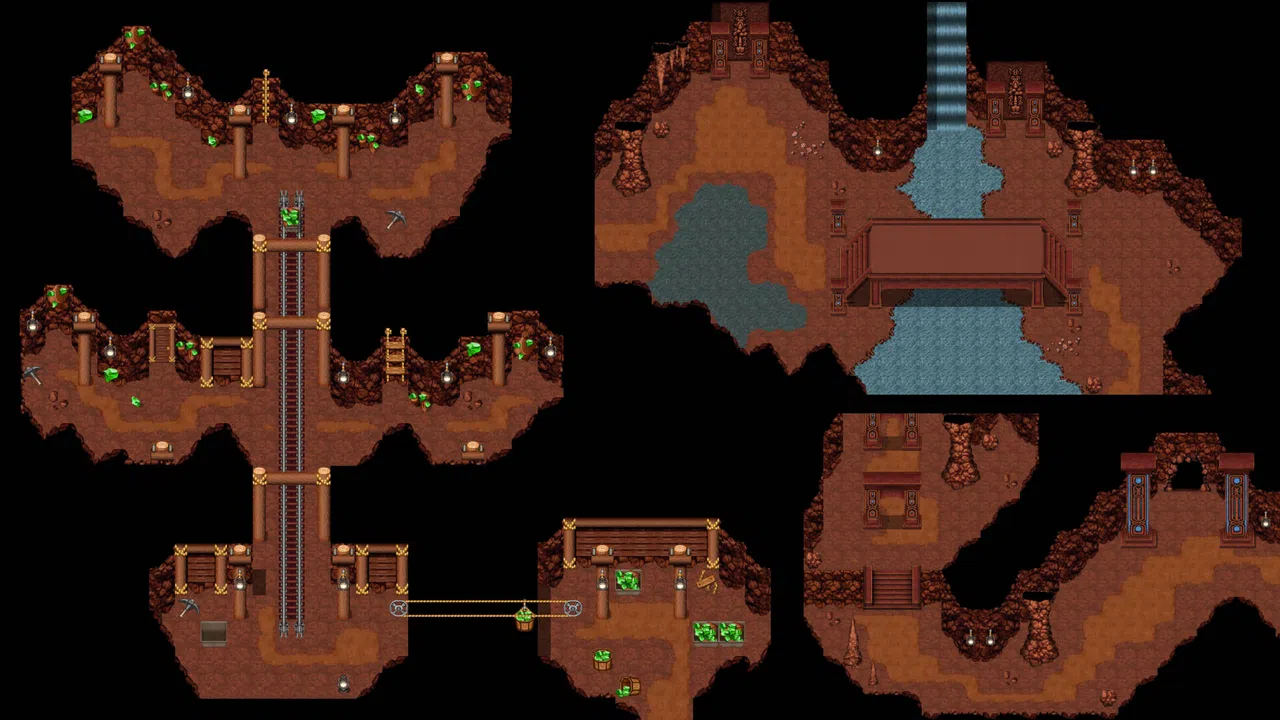 RPG Maker MZ - KR Dwarf Kingdom Tileset Screenshot 0