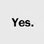 Yes. icon