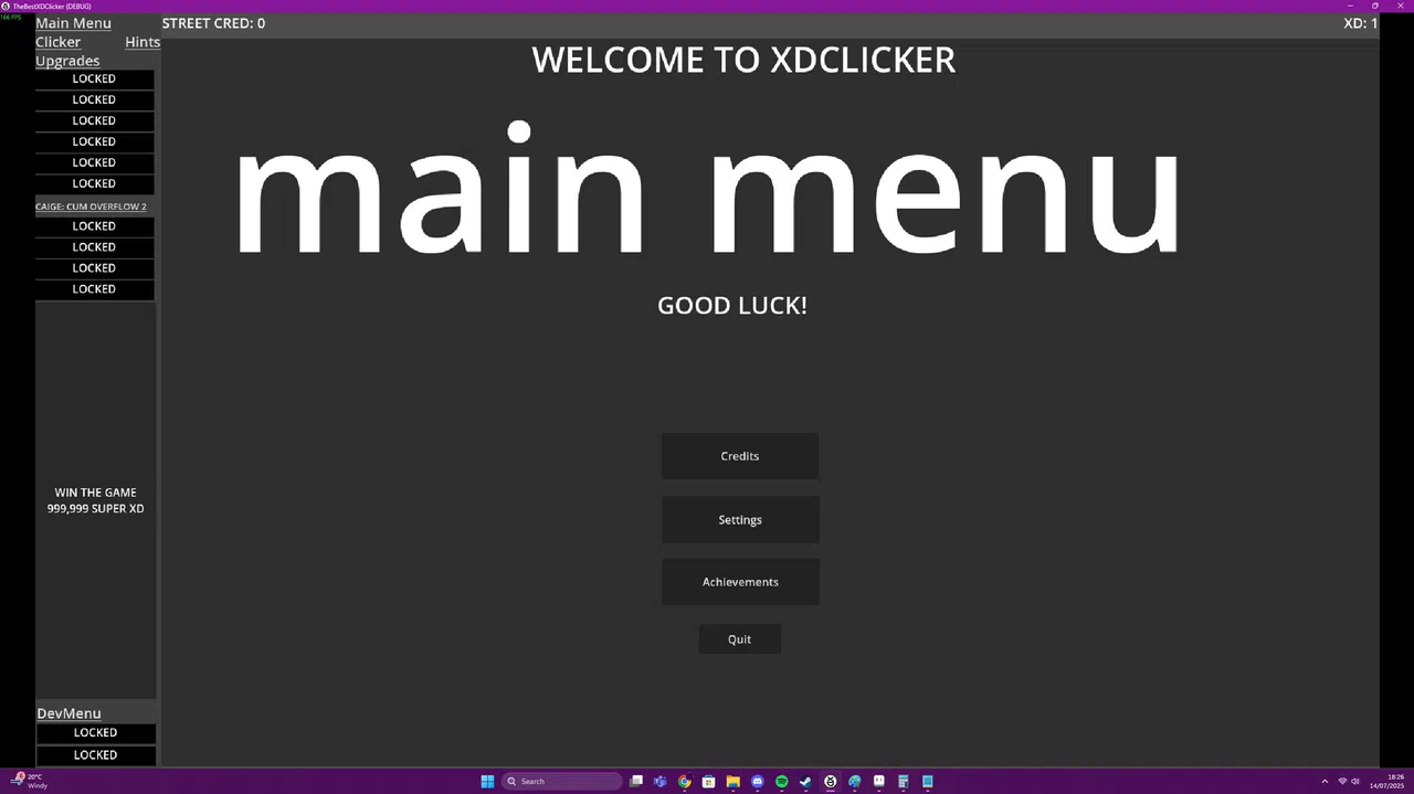 XD CLICKER Screenshot 0