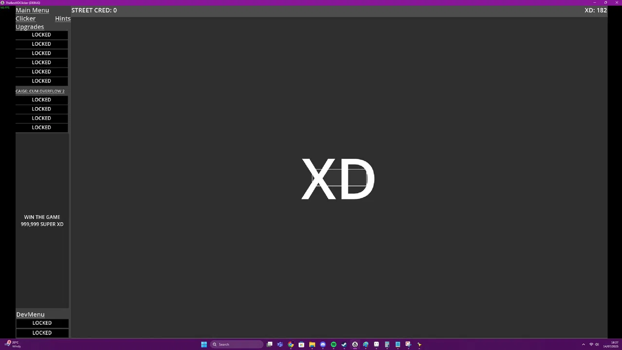 XD CLICKER Screenshot 1