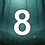 8 level completed icon