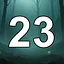 23 level completed icon