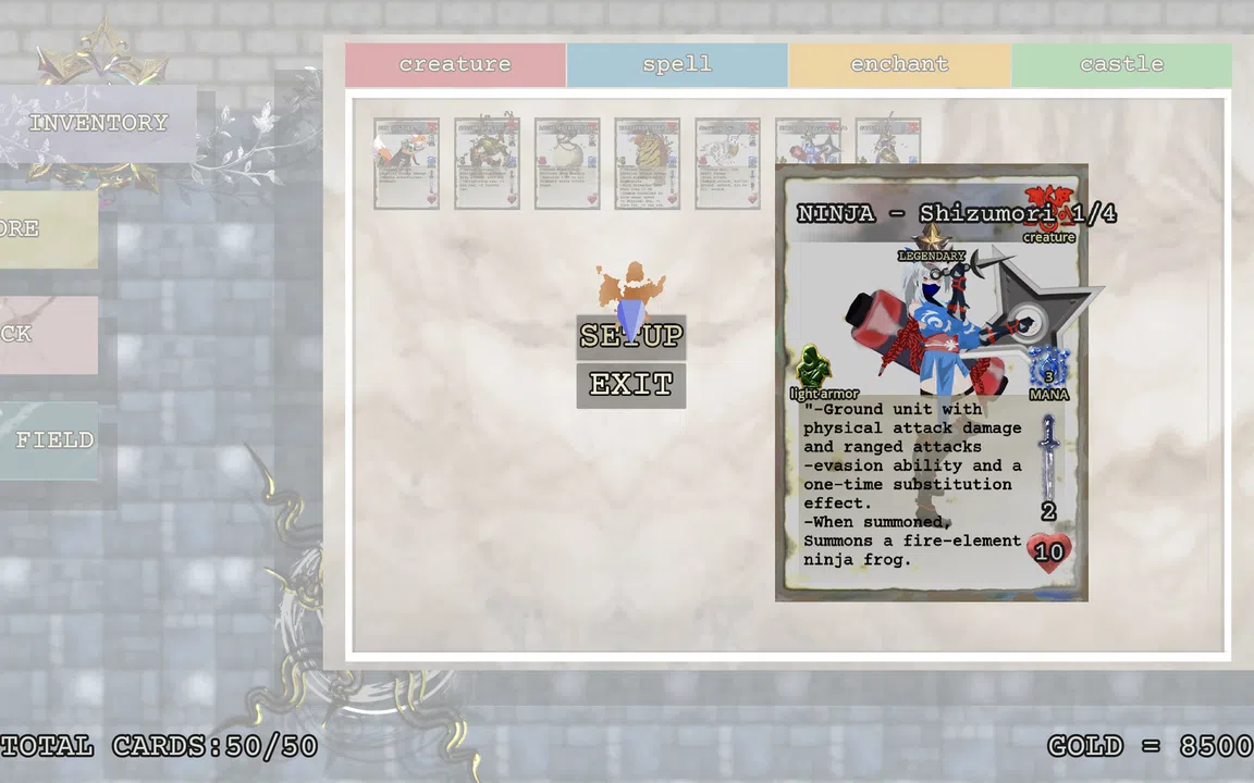 Mage of Tempest Castle Screenshot 1