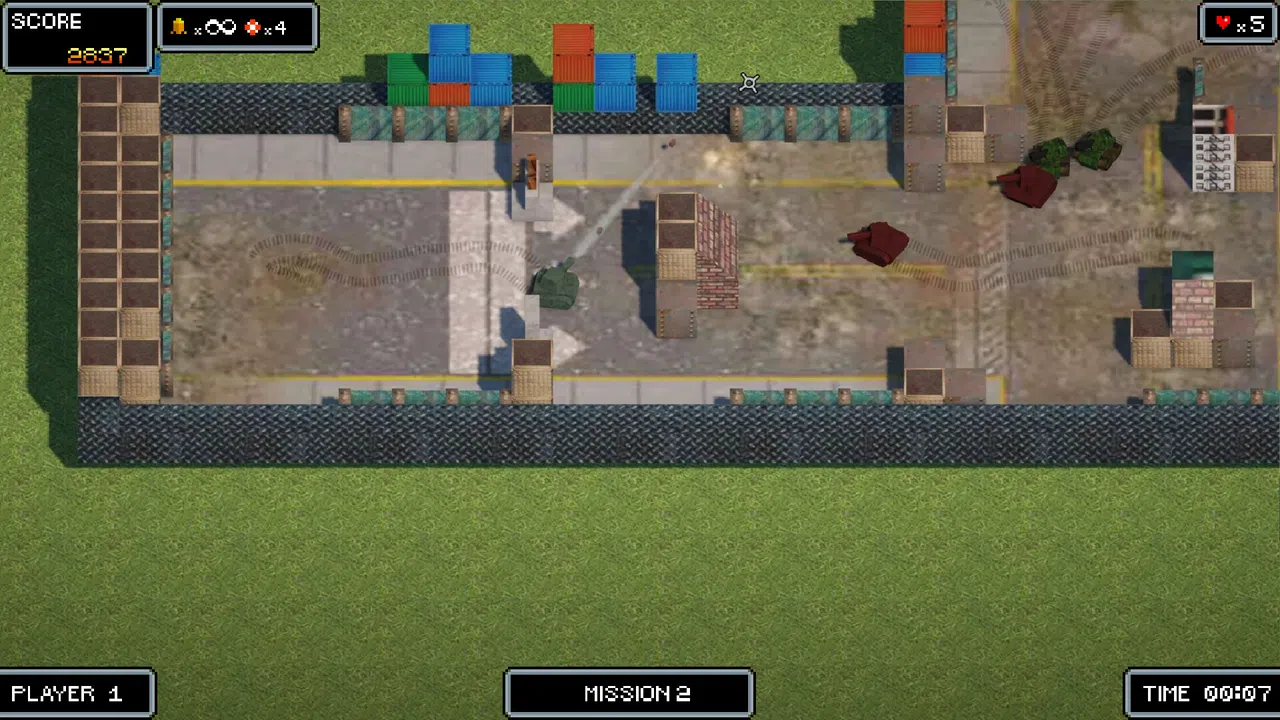TANK DOWN: METAL FURY Screenshot 2