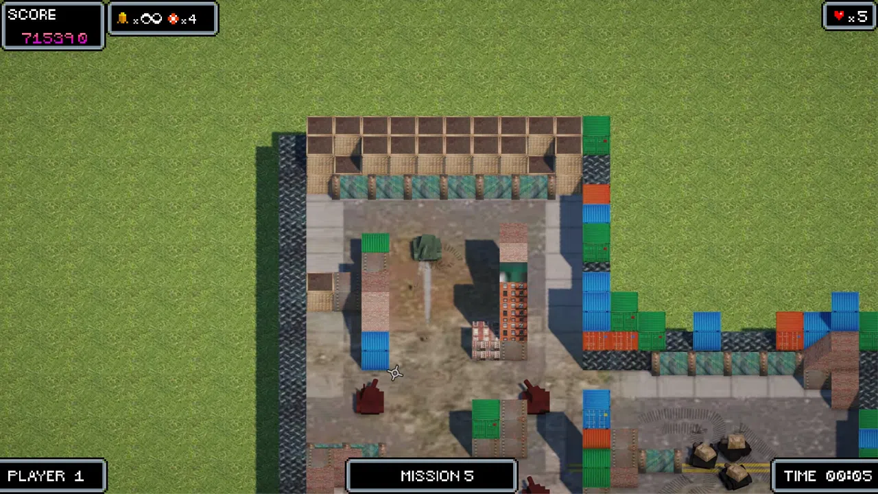TANK DOWN: METAL FURY Screenshot 1