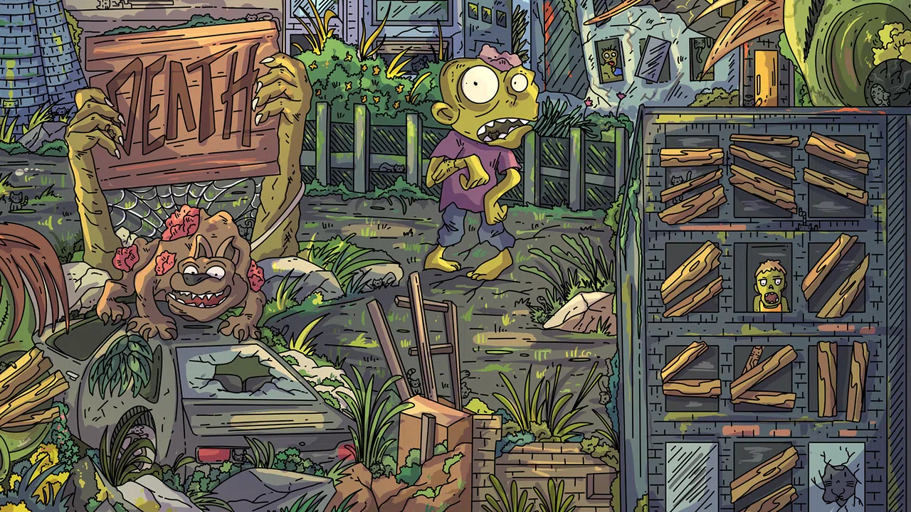 100 Zombie Cats  - Artbook Screenshot 0