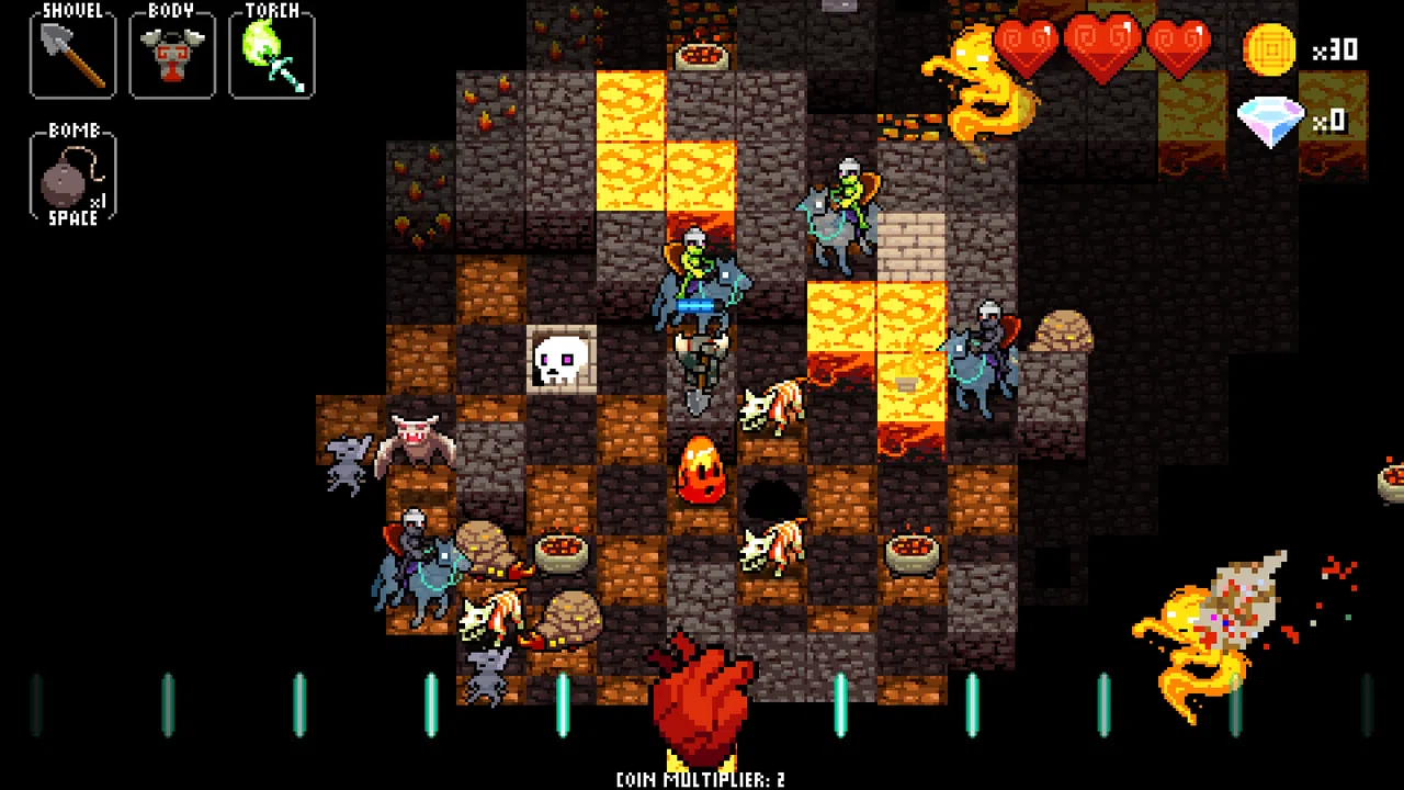 Crypt of the NecroDancer: Shovel Knight Character DLC Screenshot 6