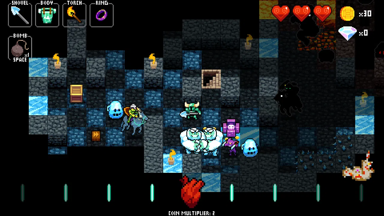 Crypt of the NecroDancer: Shovel Knight Character DLC Screenshot 5