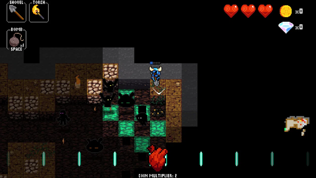 Crypt of the NecroDancer: Shovel Knight Character DLC Screenshot 2