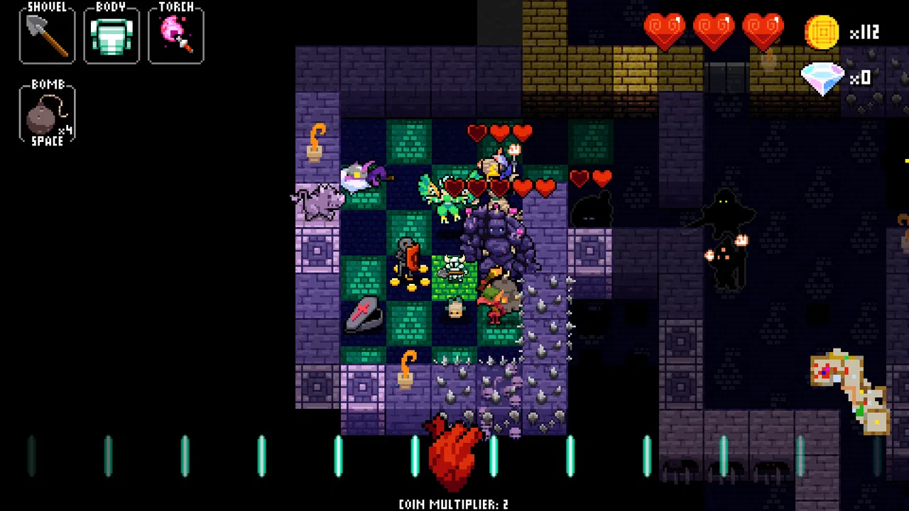 Crypt of the NecroDancer: Shovel Knight Character DLC Screenshot 8