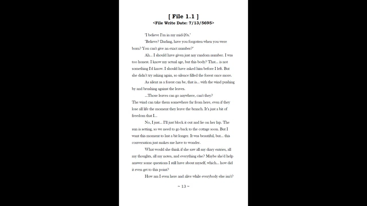 Garenburg Penitence: Unarchived (Novelization) Screenshot 0