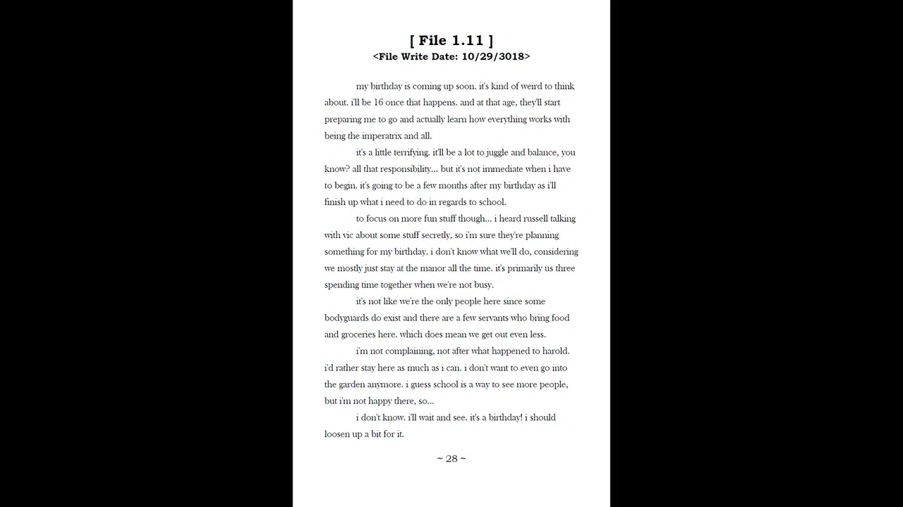 Garenburg Penitence: Unarchived (Novelization) Screenshot 1