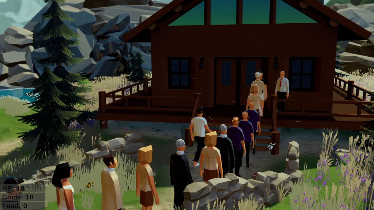 Line Cutter: Bizzare Holiday Rush Screenshot 5
